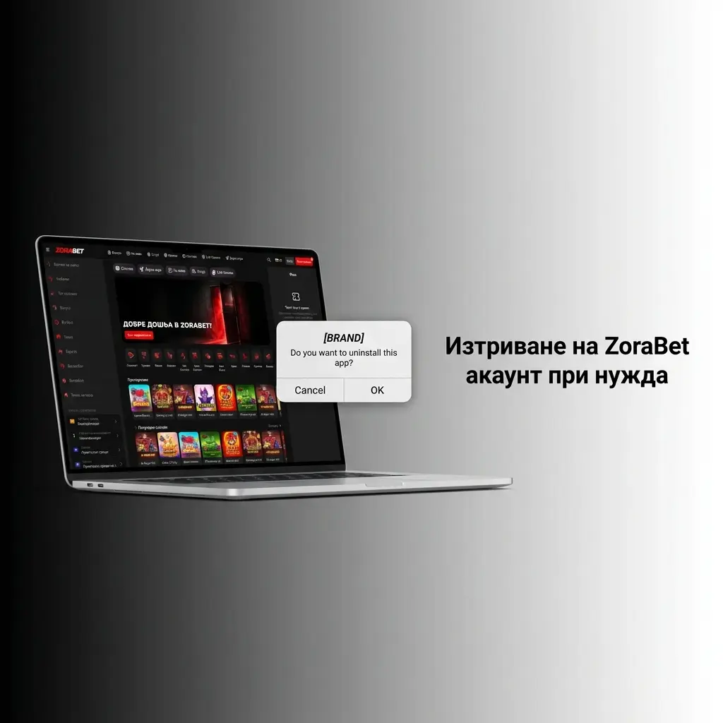 Инструкции за изтриване на ZoraBet акаунт чрез профил, поддръжка и потвърждение на самоличност