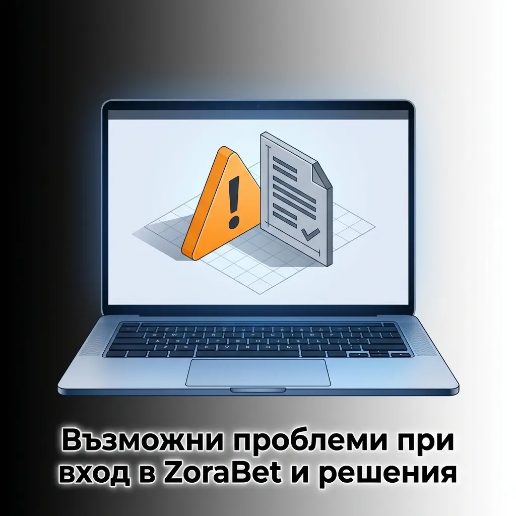 Таблица с чести проблеми при вход в ЗораБет и решения за парола, код, профил, устройство и кеш