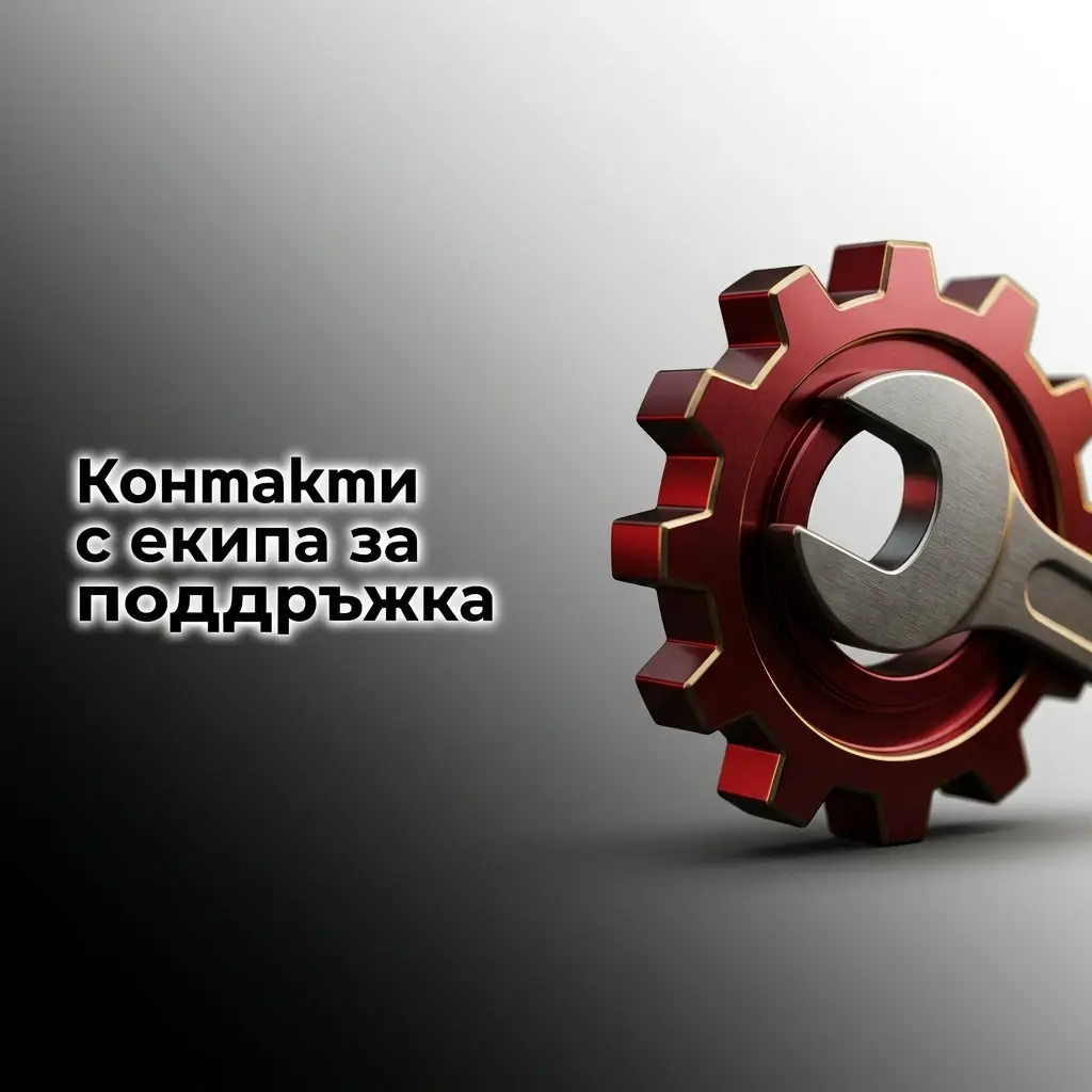 Контакти с екипа за поддръжка за депозити, тегления, верификация, бонуси и липсващи трансакции