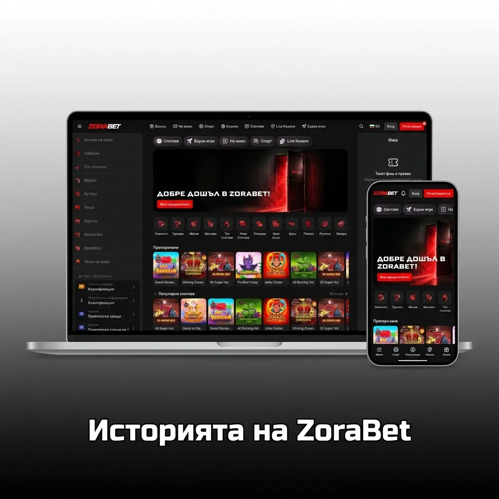 История на ZoraBet: развитие на спортни залози на живо, казино игри и бонуси в България