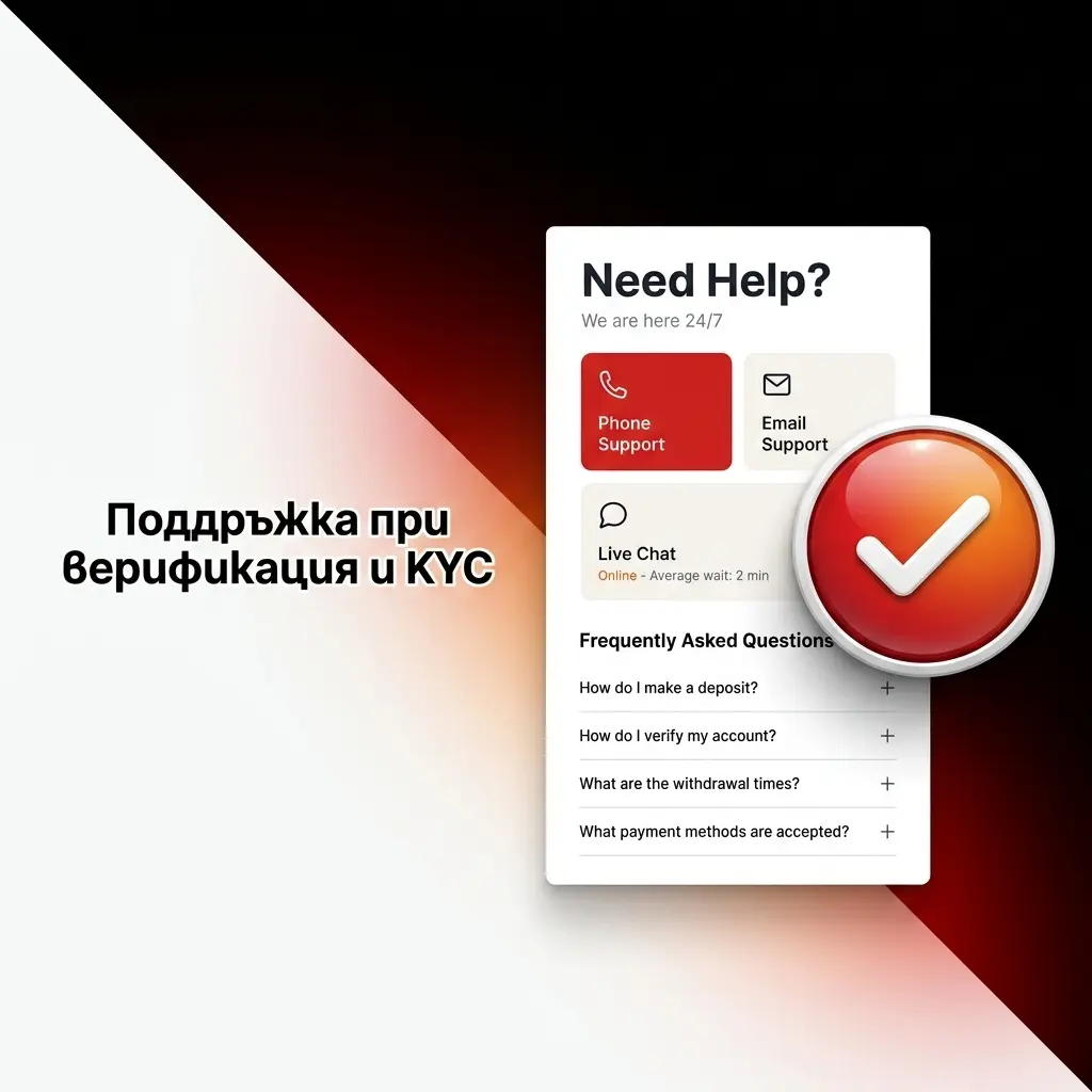 Поддръжка за KYC верификация на профил в ZoraBet с лична карта и документ за адрес